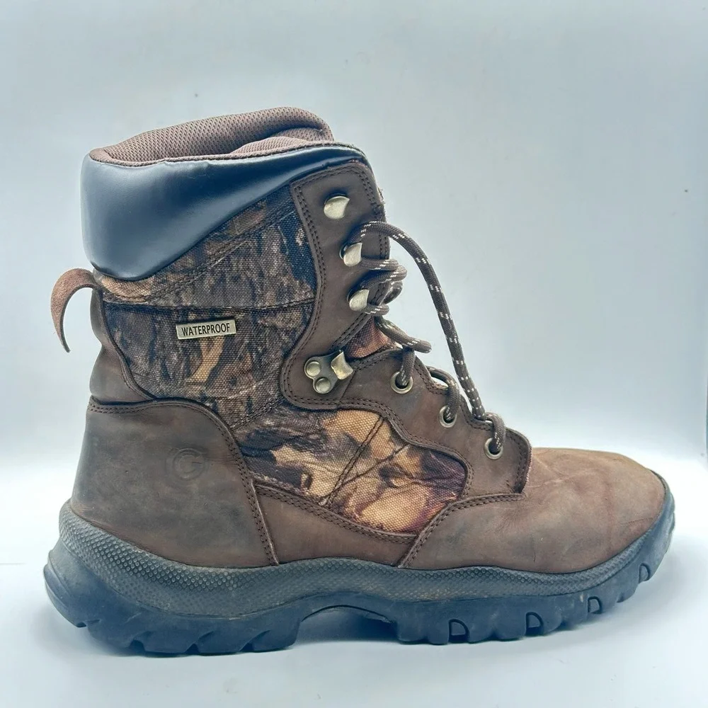 Outdoor Gear Waterproof Camo Insulated Hunting Boots Men's‎ Size 11